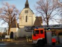 Brand in Kirche Koeln Muelheim Tiefenthalstr   P41